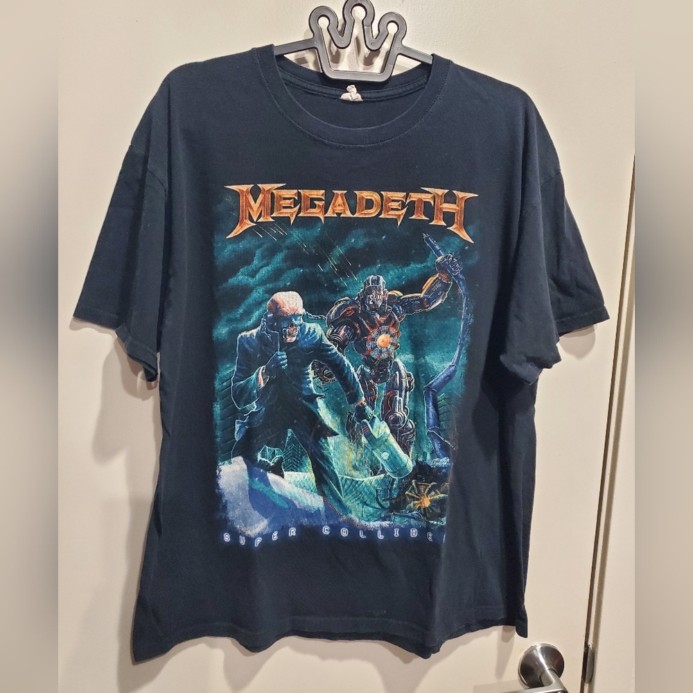 Megadeth Men's Black Graphic T-Shirt XL